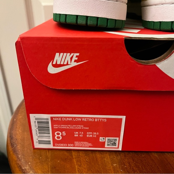 Nike Dunk Low Retro Reverse Brazil Men’s Shoes Size 8.5 DV0833-300 - Picture 9 of 9